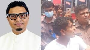 রাশেদ প্রধানের বাসার সামনে বিক্ষোভ, পিএস জনি নন্দীকে সরিয়ে নিলো পুলিশ